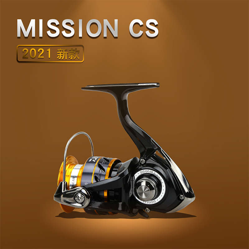 DAIWA达亿瓦21新款纺车轮MISSION CS路亚轮海钓矶钓远投进口渔