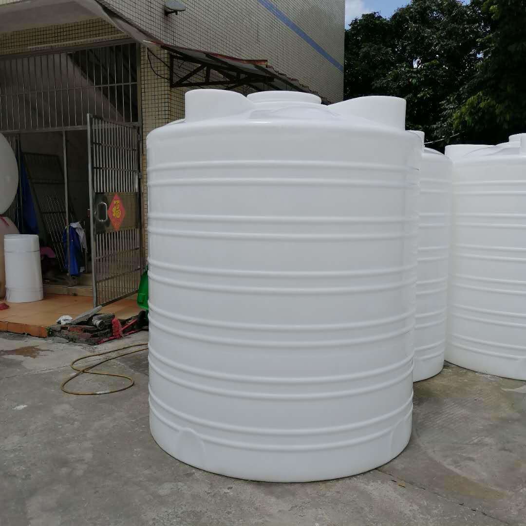 现货 塑料水塔5T 滚塑pe水箱储罐可定制厚度耐腐蚀硫酸桶水箱
