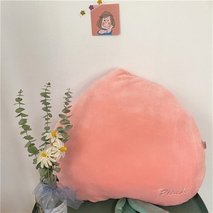 速发可爱水果抱枕超软床水蜜桃玩偶毛娃玩具绒娃生上礼物