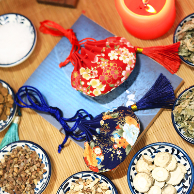 速发花微 古新款端空节礼物艾叶香包布袋 风荷包午袋活动礼品礼物