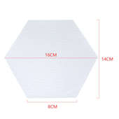 冲浪板防滑贴sup浆板保护脚垫六角蜂窝防滑垫透明止滑膜配件22片