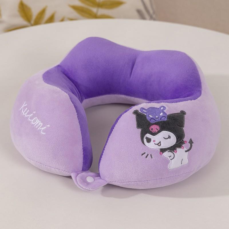 卡通库洛米午睡枕U型枕靠枕酷洛米护颈枕脖枕趴睡枕飞机舒适可爱