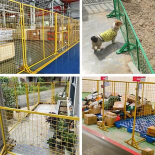 活动围栏快件分拣隔离网仓库围栏车间隔离网物流隔断围栏护栏网