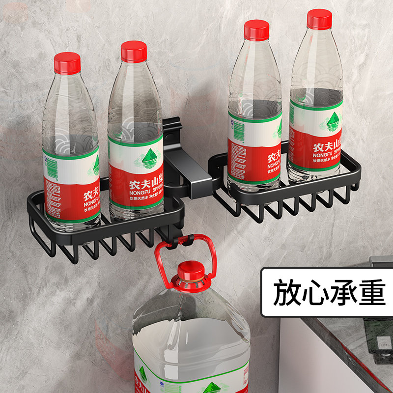 速发肥皂盒沥水免打孔壁挂式放香皂架子卫生间双层创意家用浴室置