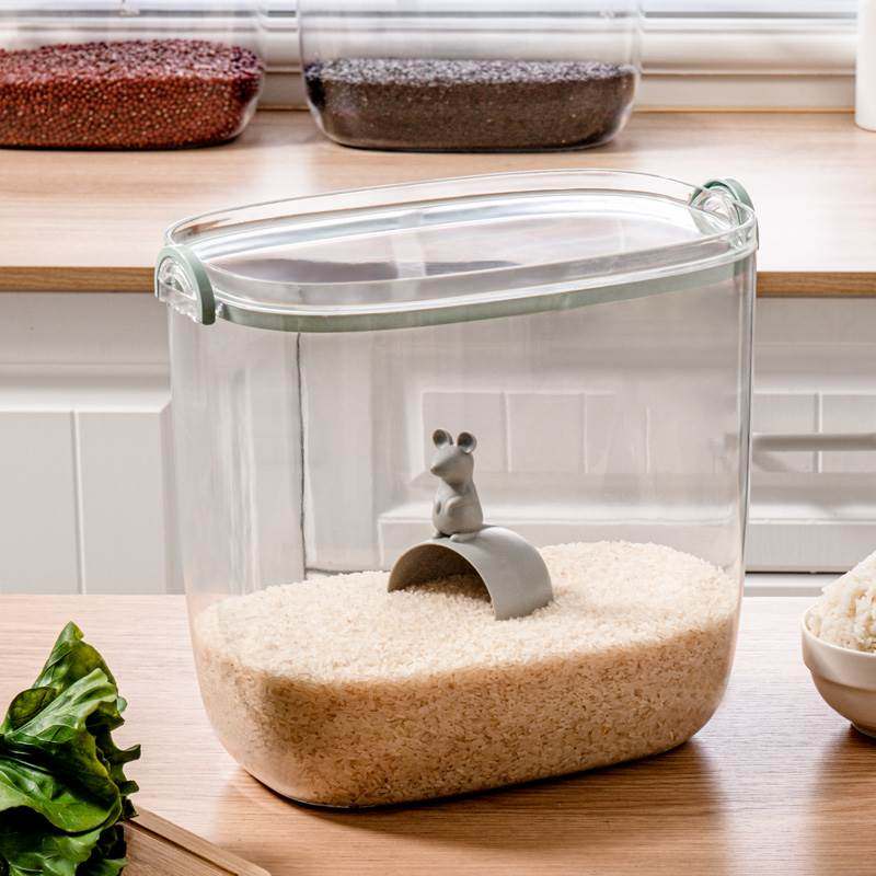 速发米桶密封面家储潮罐防虫防存小号米缸粉用大米收纳盒桶储米箱