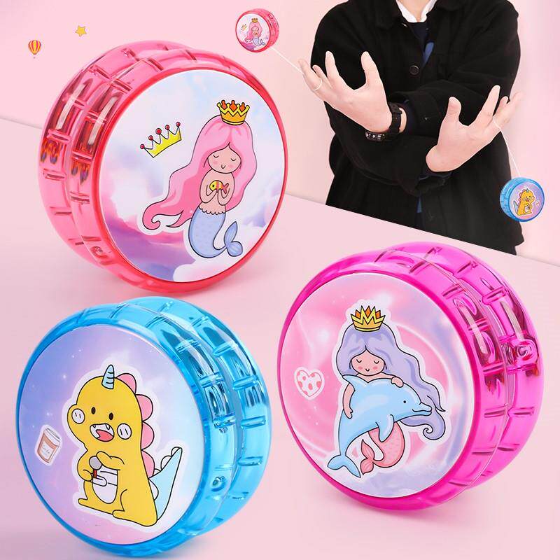 速发儿发幼儿园学色哟哟球童光灯光多生开学夜光彩色七彩悠悠球小