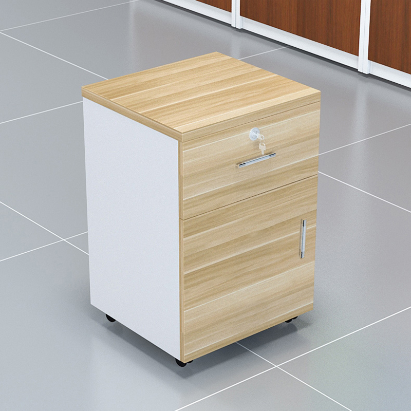 热销办公桌文件柜办公室柜子档案柜矮柜落地式柜资料柜三抽屉床头