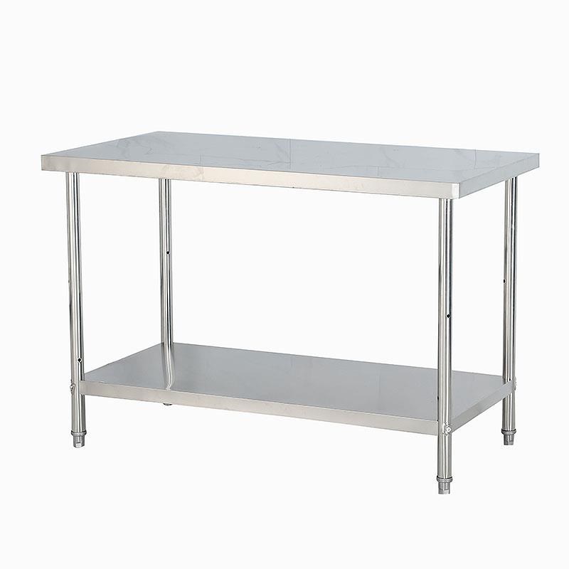 热销锈钢台工厨案房用家子商不桌用形长用方操作台专切作台菜桌台