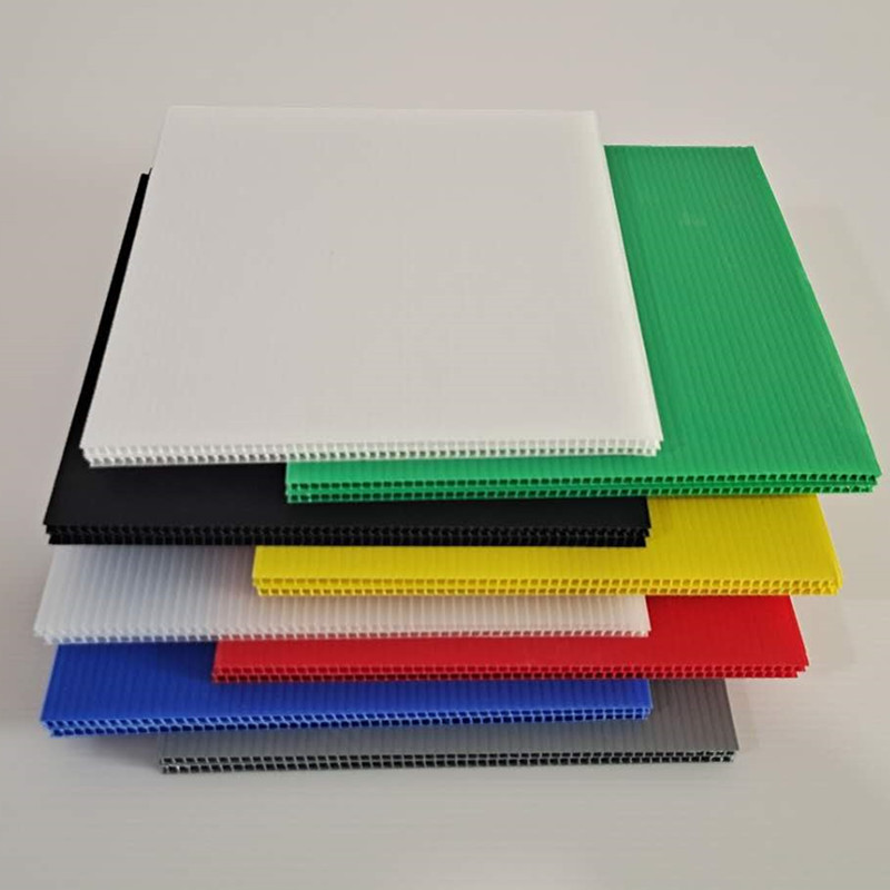 热销防静电pp塑料中空板周转箱垫板框架箱格挡刀卡瓦楞板密度万通