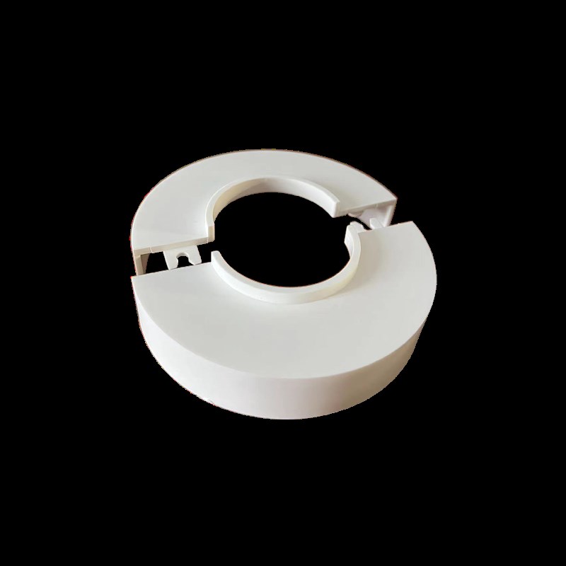 热销50PVC下水管卫生间排水管分体可拆加高加宽遮丑75/110型遮丑