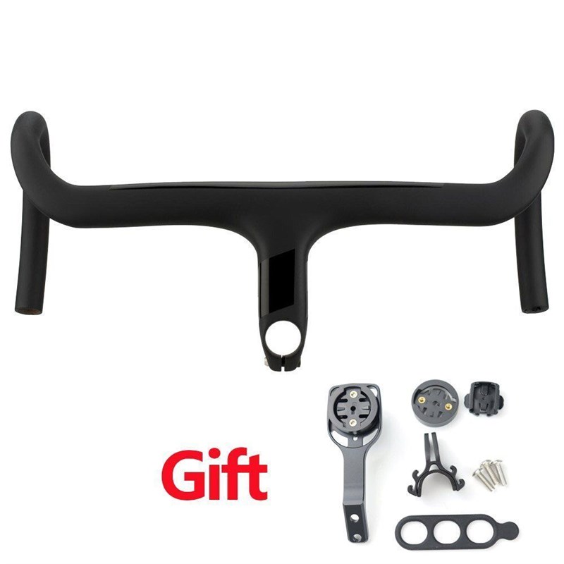 速发2021新款碳纤维2把U式自行车公路车车把一体D车把带杆适用车8