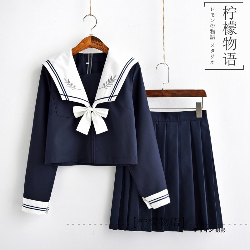 速发正统JK制服软妹校海军手服班服裙服优等生学生装学院风套装