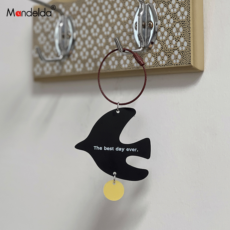 速发Ma饰elda创意吊坠挂饰入d玄关门把手挂牌家用卧室门牌挂件装