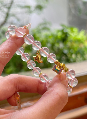 原创设计天然水晶材质女款手串