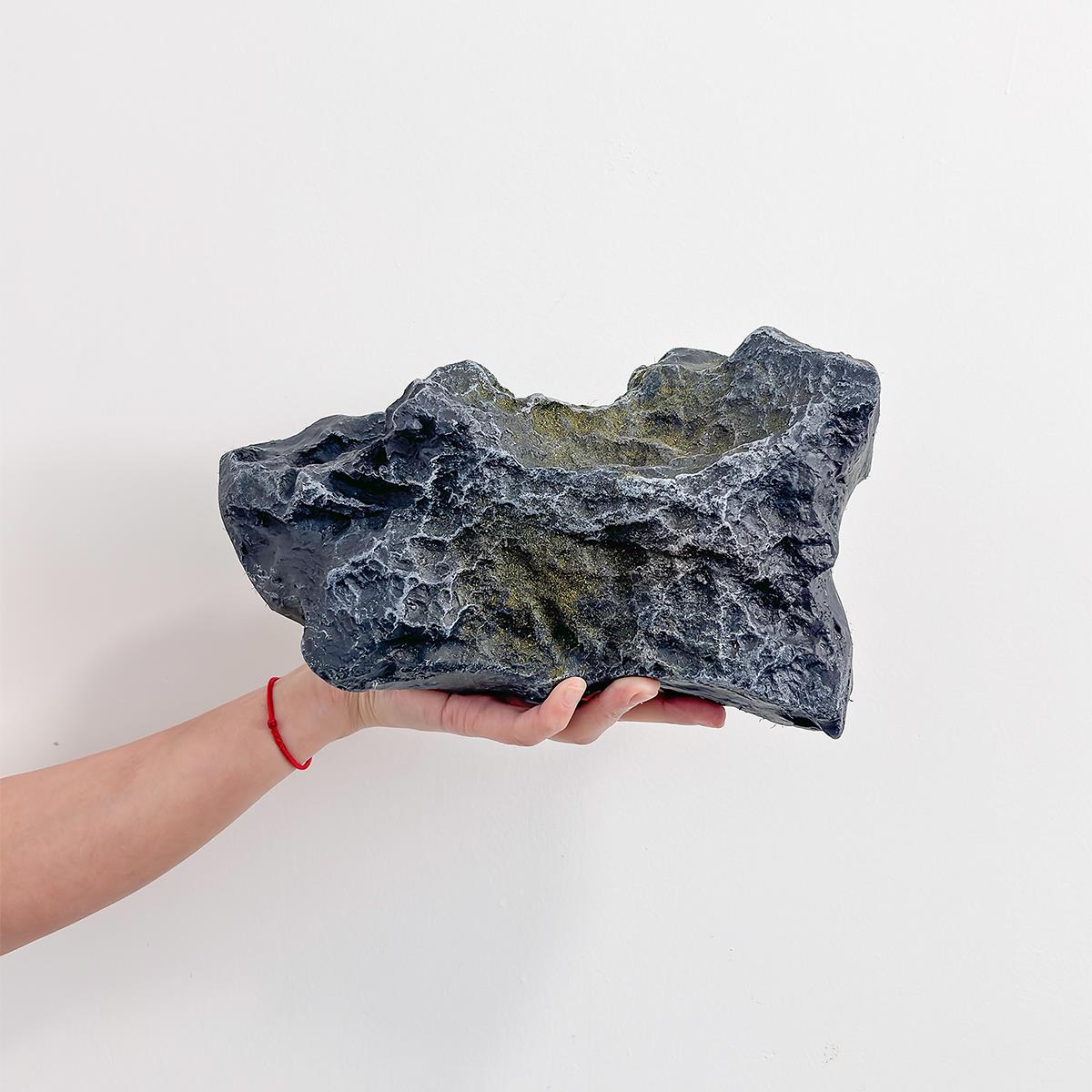 假石头英德石绿植造景草坪橱窗拍摄道具造景装饰楼梯下微景观摆件