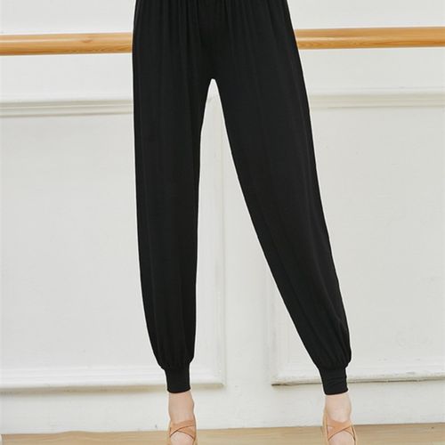 速发20克莫代尔休闲舞蹈服装灯笼裤子宽舞形体丁功裤成人拉练松裤