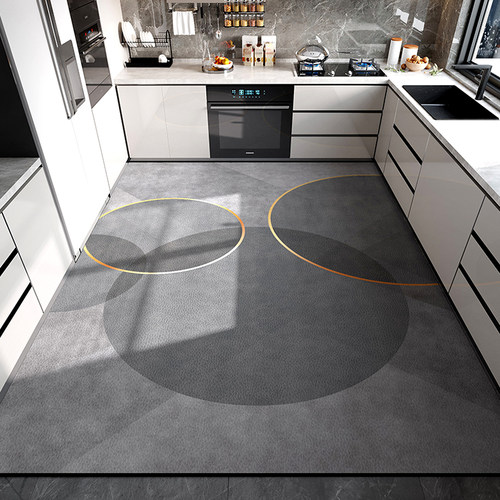 速发防房专用脚垫防滑防油可擦免洗地垫PVC耐脏门垫满铺地毯厨水