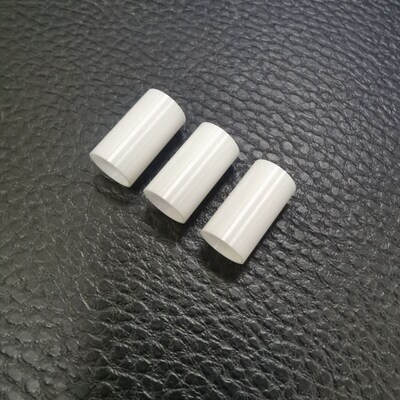 速发耐磨氧化锆陶瓷隔热管盖帽精密机械陶瓷保护管可加工