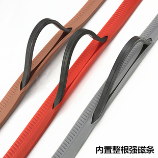 保暖防风自吸透明塑料pvc皮帘子空调保温.挡风隔断帘 磁吸门帘冬季