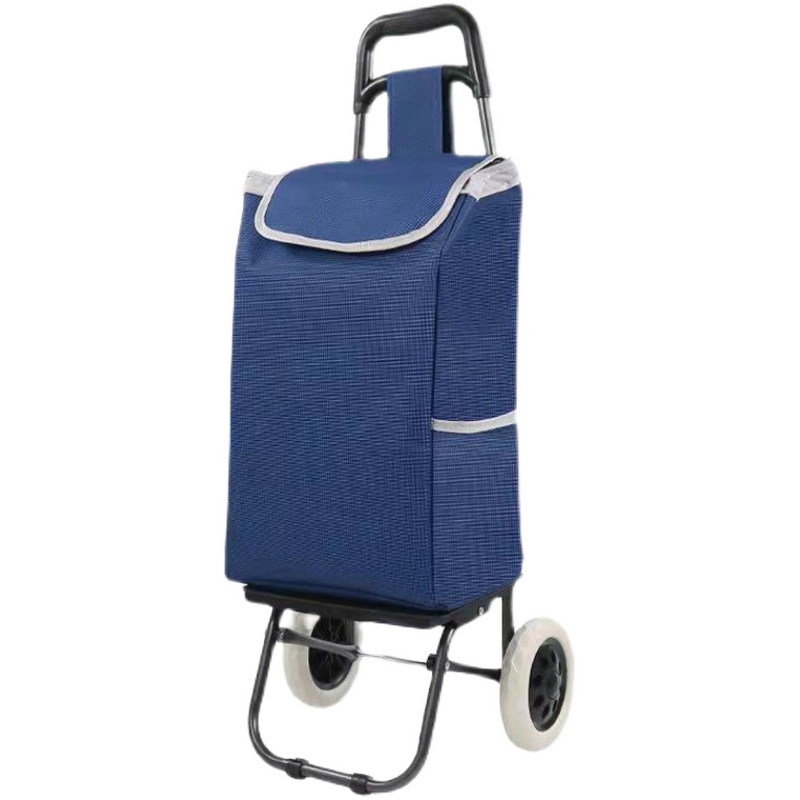 小推车买菜小拉车手拉车可折叠便携拉杆车购物车家用W老人推车爬