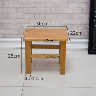 实木方凳小方凳板凳木凳换鞋 凳创意凳小家 凳z小凳矮凳脚踏凳时尚