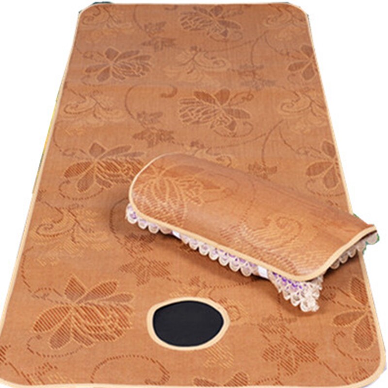 美容床凉席夏季带洞藤席冰丝席美容院按摩床洗头床足疗Z店透气床,床上用品,凉席/草席/麻席,淘宝优惠券,粉丝福利购,淘宝优惠卷