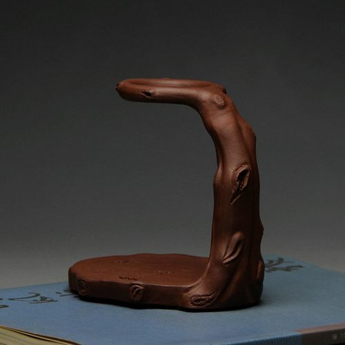 宜兴原矿紫砂全手工紫泥茶漏架子懒人泡茶过滤架子功Y夫茶具特价