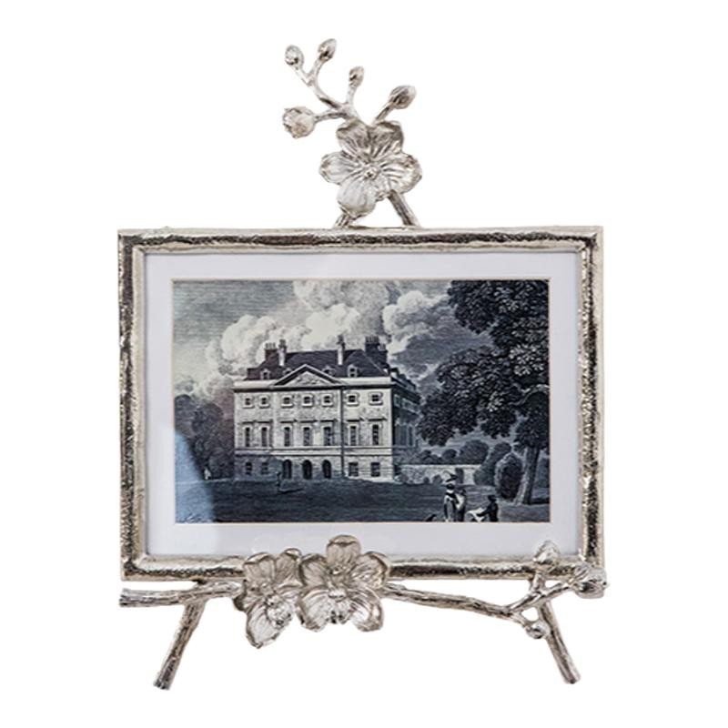 轻奢复古6寸相框摆台创意照片框A架画框相架美式欧式摆件结婚礼物