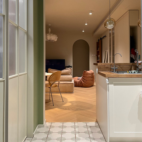 毛毛虫懒人沙发togo沙发单人躺椅写意H空间休闲轻奢布艺防水污转