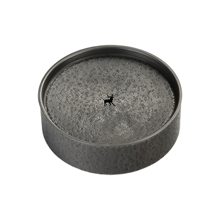 手工纯锡蓄水茶h盘干泡台复古茶托盘壶承家用潮州功夫茶具圆形壶