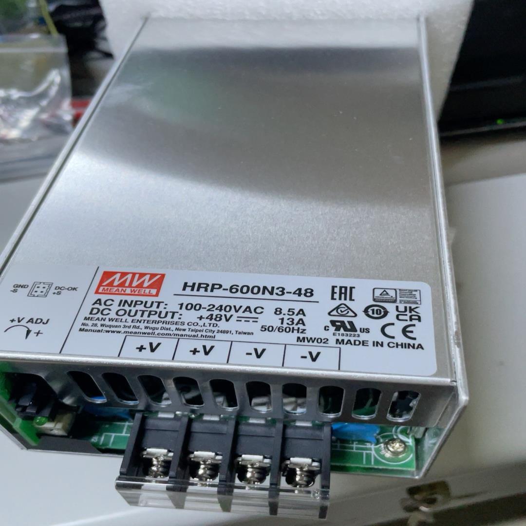 HRP-600N3-48明纬开关电源 保证全新正品 有4台（崽载电子）