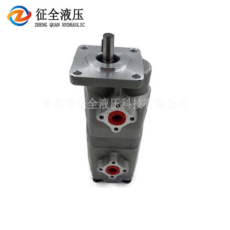 征全HGP-22A-F12R双联齿轮泵HGP-22A-F3R高压液压齿轮泵厂家直供