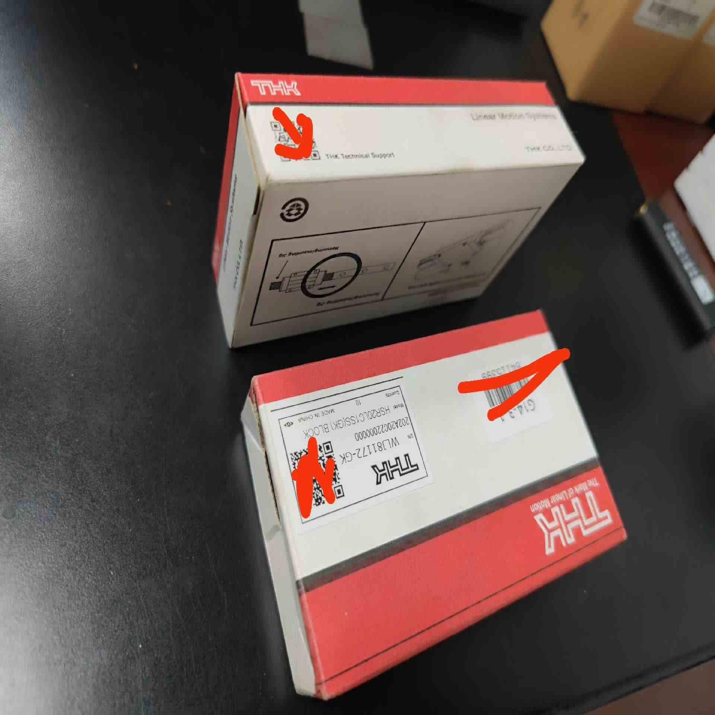 THK直线导轨滑块WL181172-GK未拆封（基数电子）