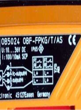 【汇生 】IFM OB5024 易福门全新光纤传感器 OBF-FPKG【议价】