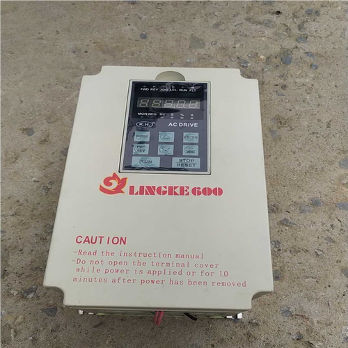 拆机菱科LK600-P3R7变频器，3.7千瓦。测试功能包好~议价