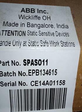 【汇生】abbdcs卡件线路板，SPASO11 ASO11模拟量模块【议价】