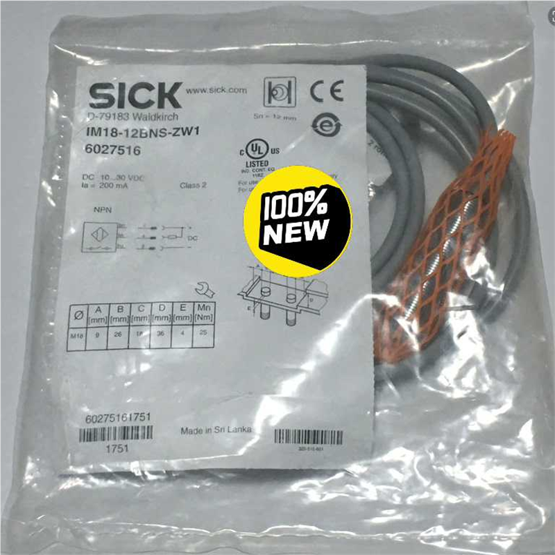议~正品德国西克SICK接近传感器IM18-12BNS-ZW1订