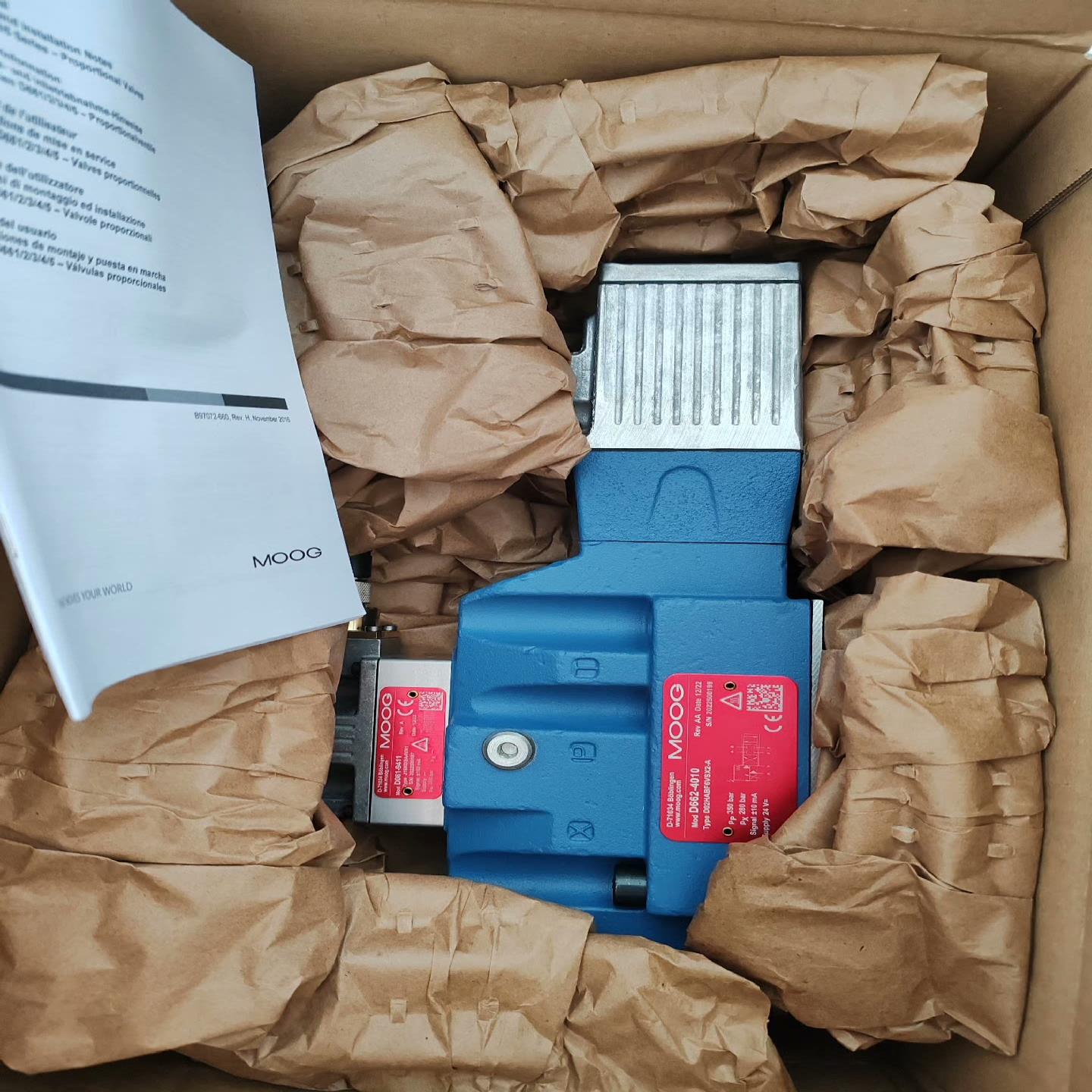 D662-4010穆格MOOG伺服阀(崽崽配件）