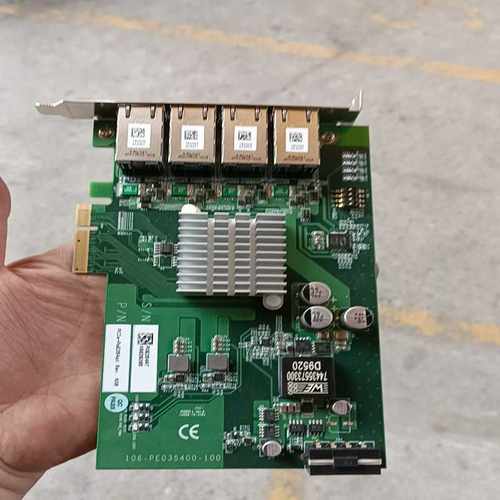 凌华PCIe-PoE354at 图像采集卡 四口POE网卡（耶耶电子）