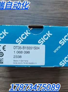 全新原装正 SICK西克 DT35-B15551S04 传感器 1068098 现货销售