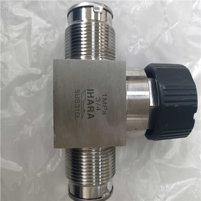(议价)IHARA手阀，1MPA 3/4 316材质，VCR接口公头