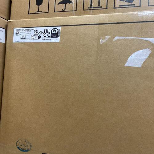 议~台达变频器VFD055C43A-21 5.5KW