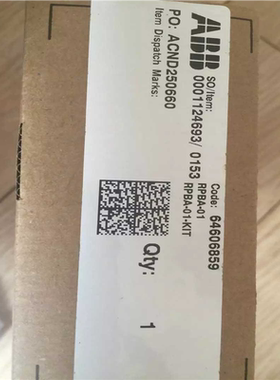 ABB变频器模块原装正profibus现场总线适配器RTAC-01全新未开封
