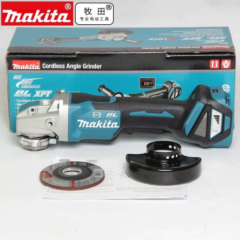 议~充电式DGA419锂电无刷角向磨光机XLOCK快换版角磨