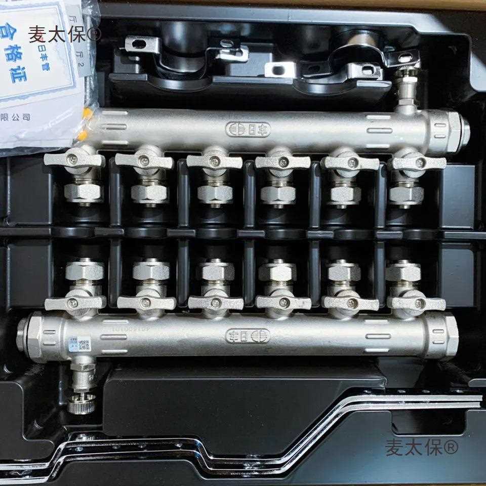 【F20C】佛山日丰地暖分水器全铜分水器地热地暖管32家装地麦太保