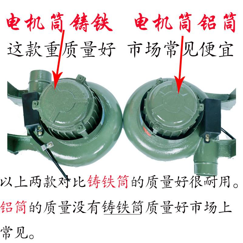 厂家直供小型风机家用灶台220V交流离心式鼓风机CZR-150W工业风扇