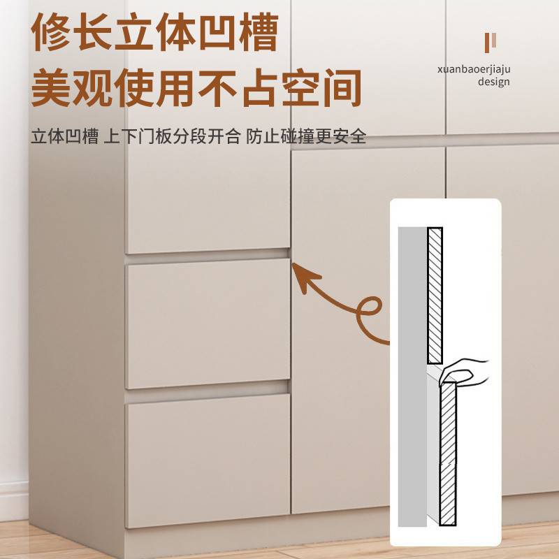 fLE实木衣柜衣柜家用卧室对开门简约小户型儿童组合大衣橱组装免