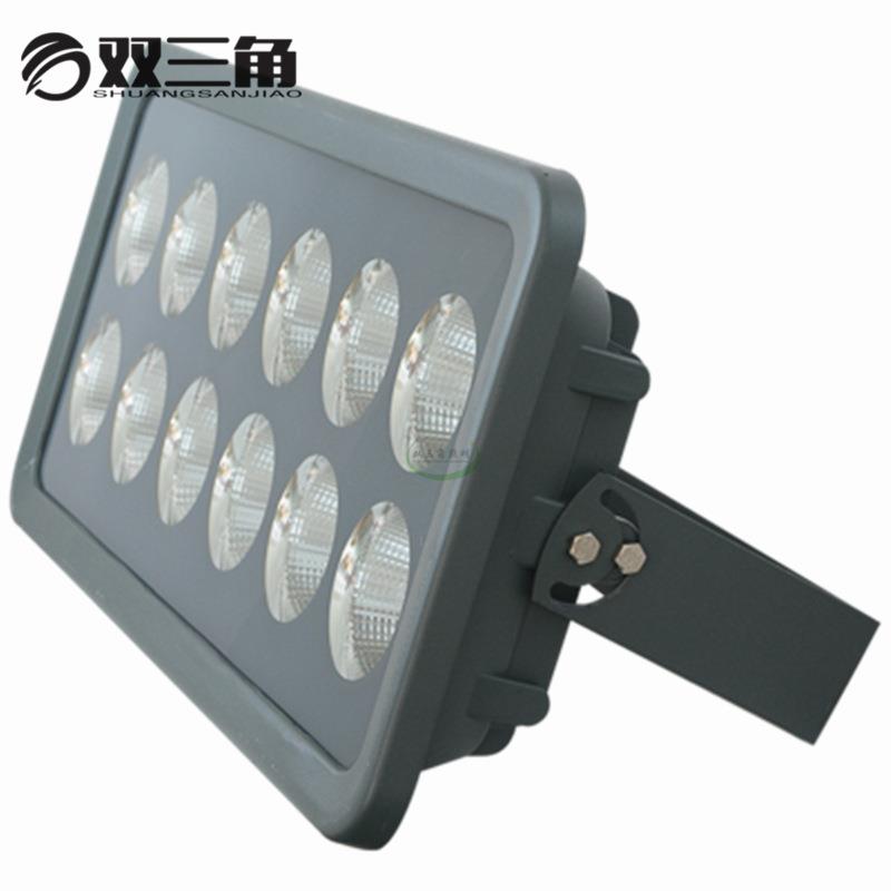 cob投光灯防水户外探照强光工程建筑50W600W夜间施工场地照明