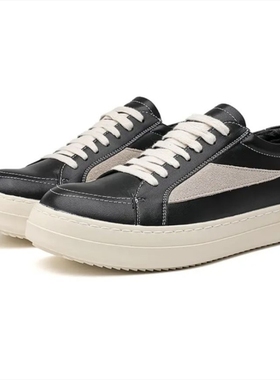 板鞋男美式复古ro倒三角cleanfit小众鞋子厚底百搭高街德训鞋潮款