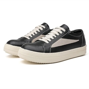 板鞋男美式复古ro倒三角cleanfit小众鞋子厚底百搭高街德训鞋潮款